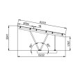 Карпорт (Carport) для автомобильных парковок тип D1, D3